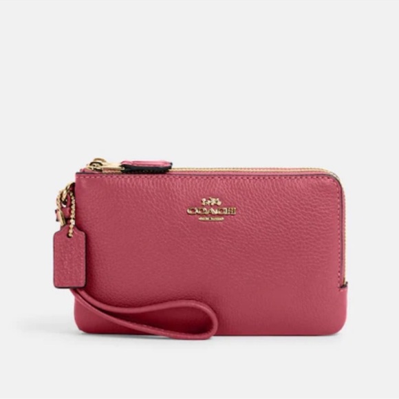 Coach Double Corner Zip Wallet Wristlet
IM/Rouge
NWT - Picture 15 of 16